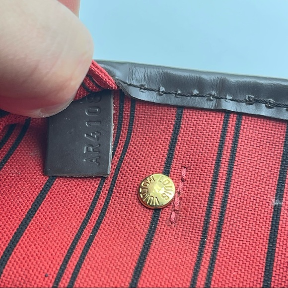 Louis Vuitton Neverfull Pm Damier Ebene with Pochette Authentic - Picture 9 of 12